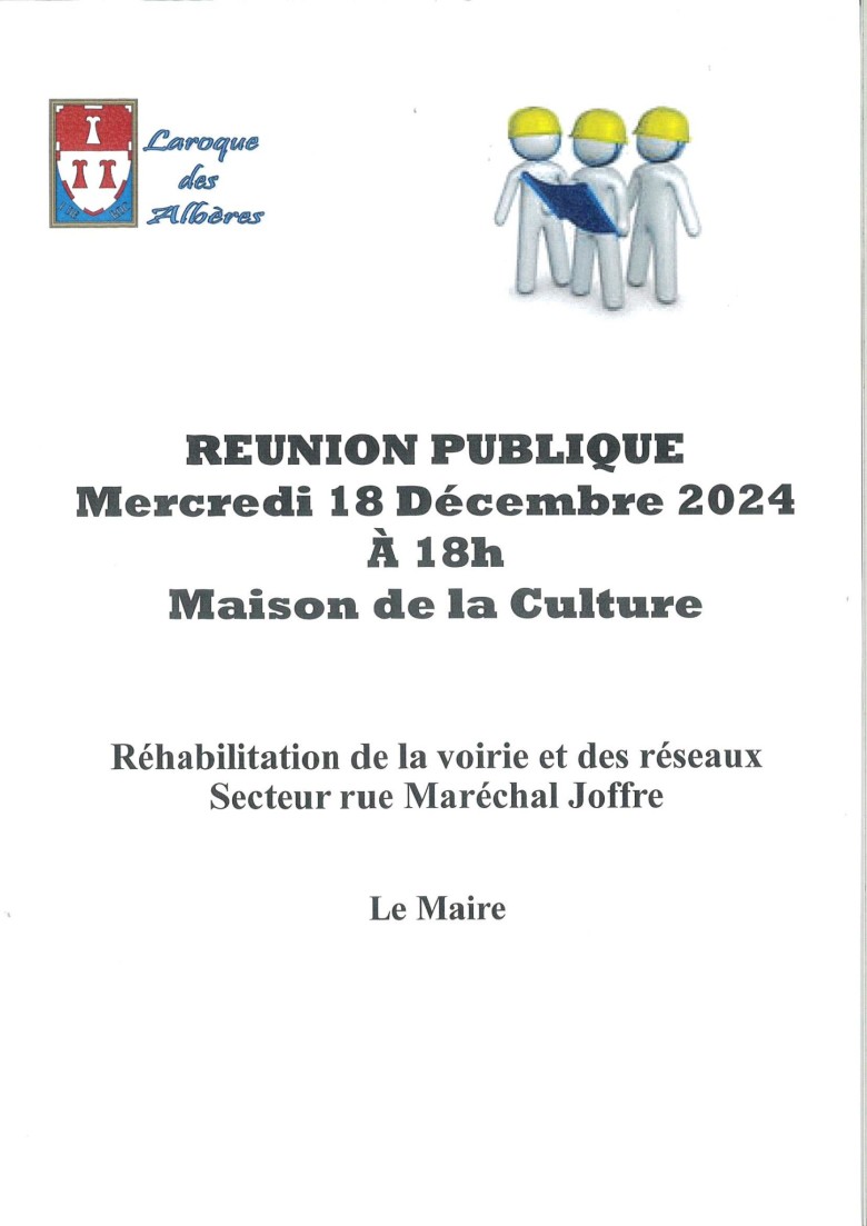 réunion publique